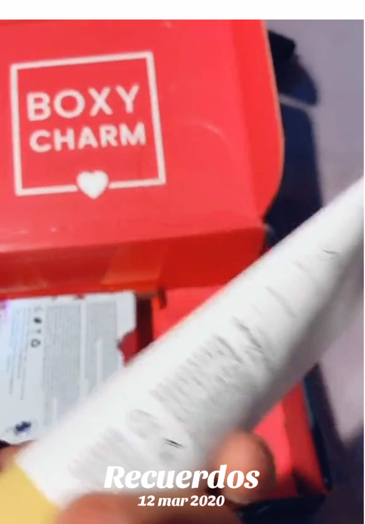 Alguien más se recuerda de las box y charlas #boxycharm #Recuerdos 