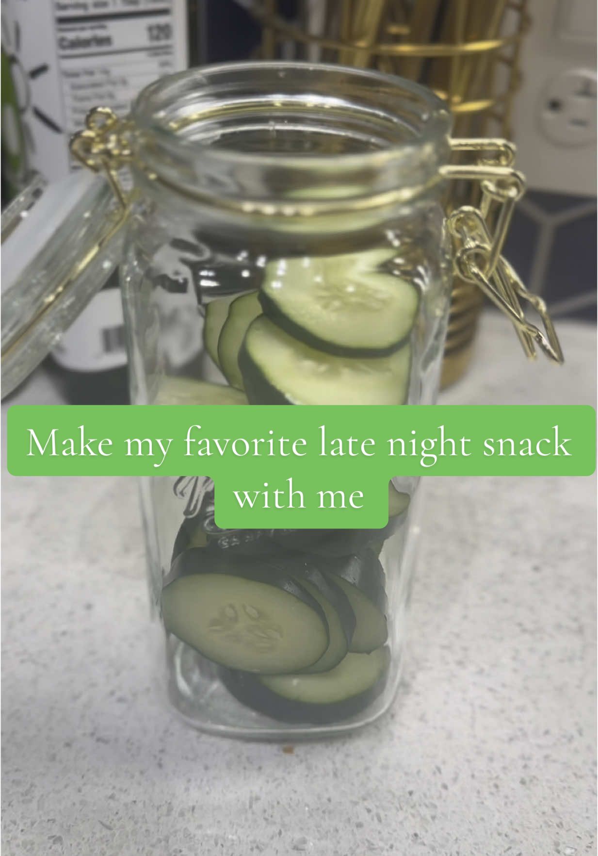 Late-night snacking, but make it healthy 🤤🥒🔥 Chili lime cucumbers with a splash of ACV—so simple, so good! Using Trader Joe’s Chili Lime Seasoning, but if you’re watching sodium, try a DIY blend with chili powder, lime zest, and garlic powder! #HealthySnacks #LateNightCravings #TraderJoesFinds 