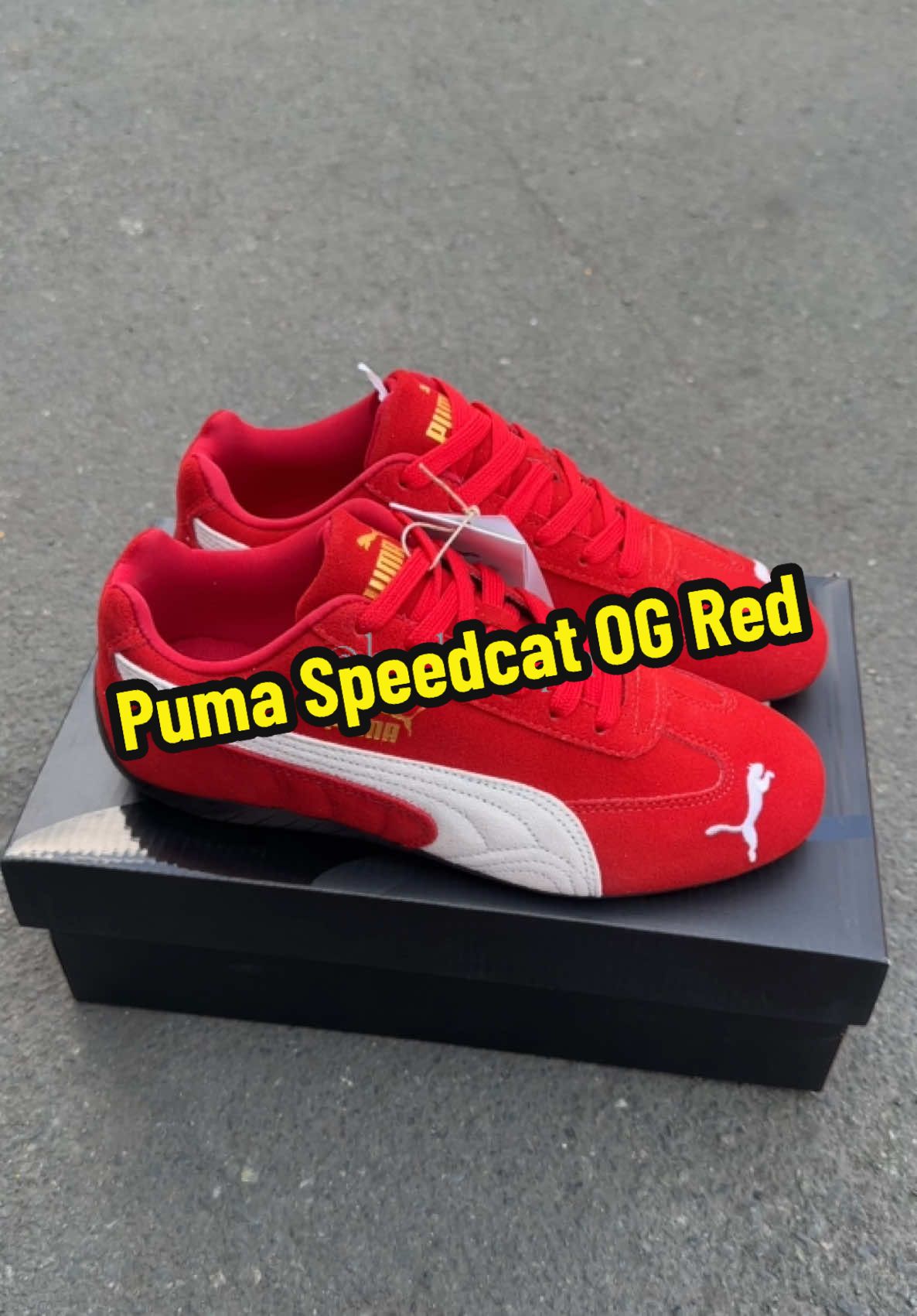 Puma Speedcat OG Red #puma #speedcat #shoes #sneakers #fyp 