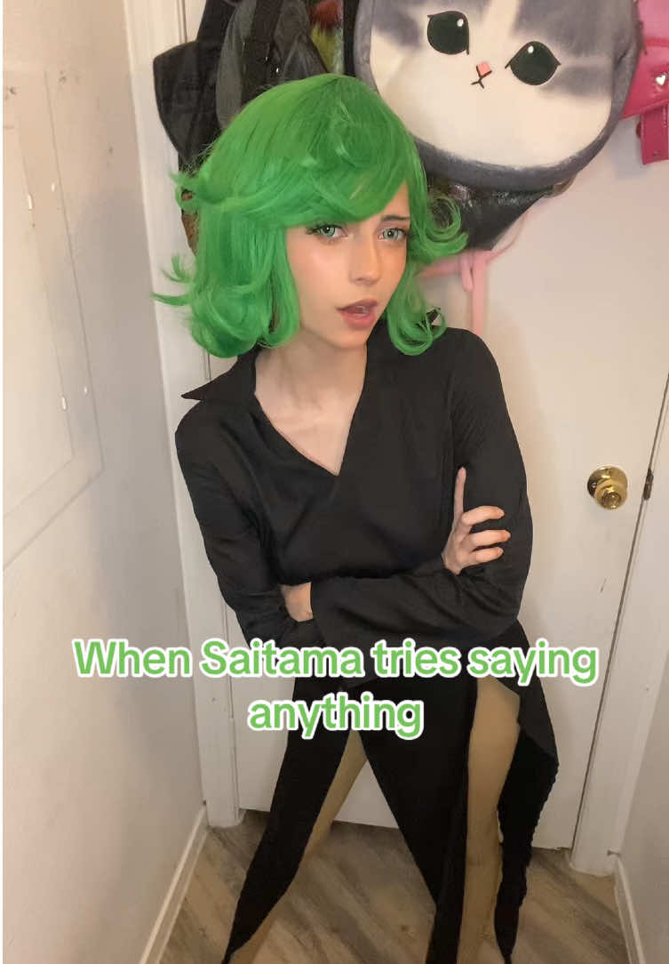 Get this pinche pelón out of here brah #tatsumaki #tatsumakionepunchman #tatsumakicosplay 