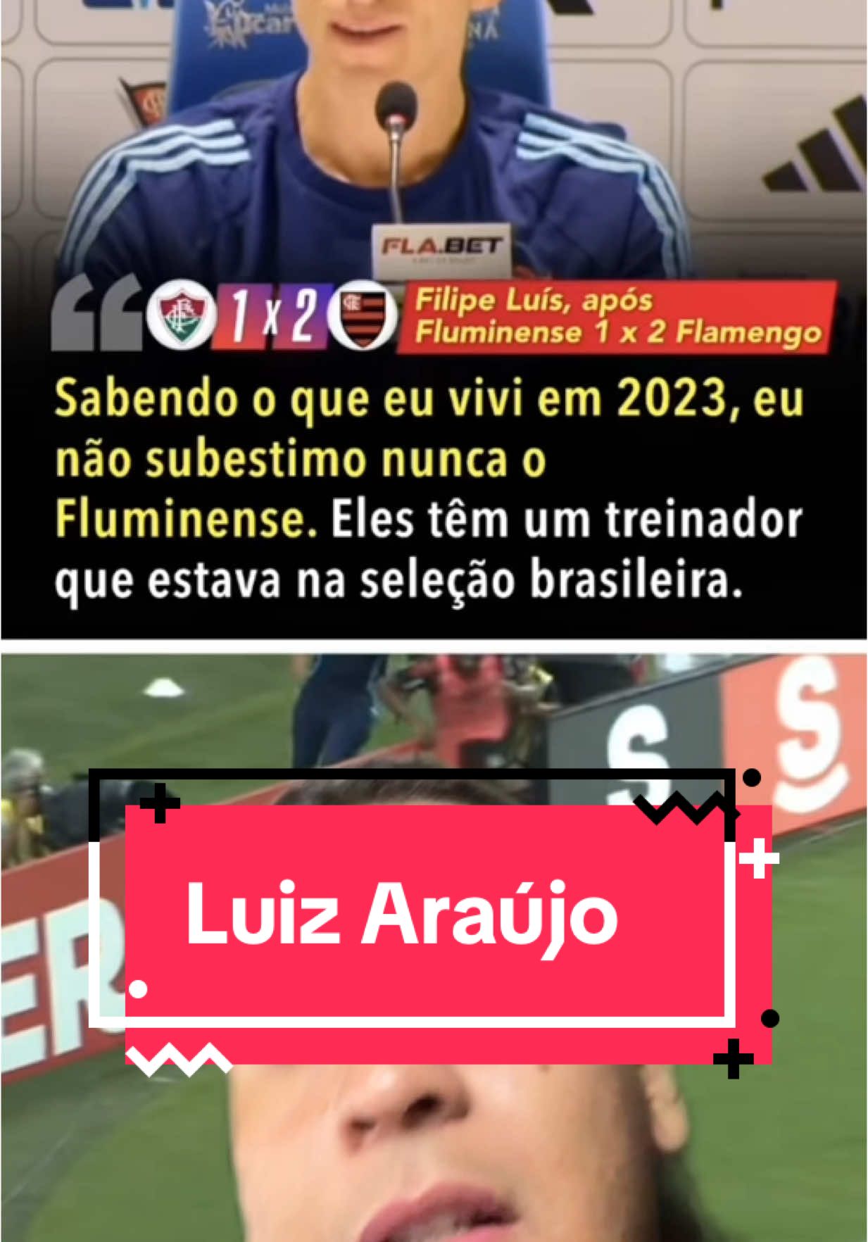 A SOBERBA do Luiz Araújo! #flamengo #luizaraujo #fluminense #manomenezes 