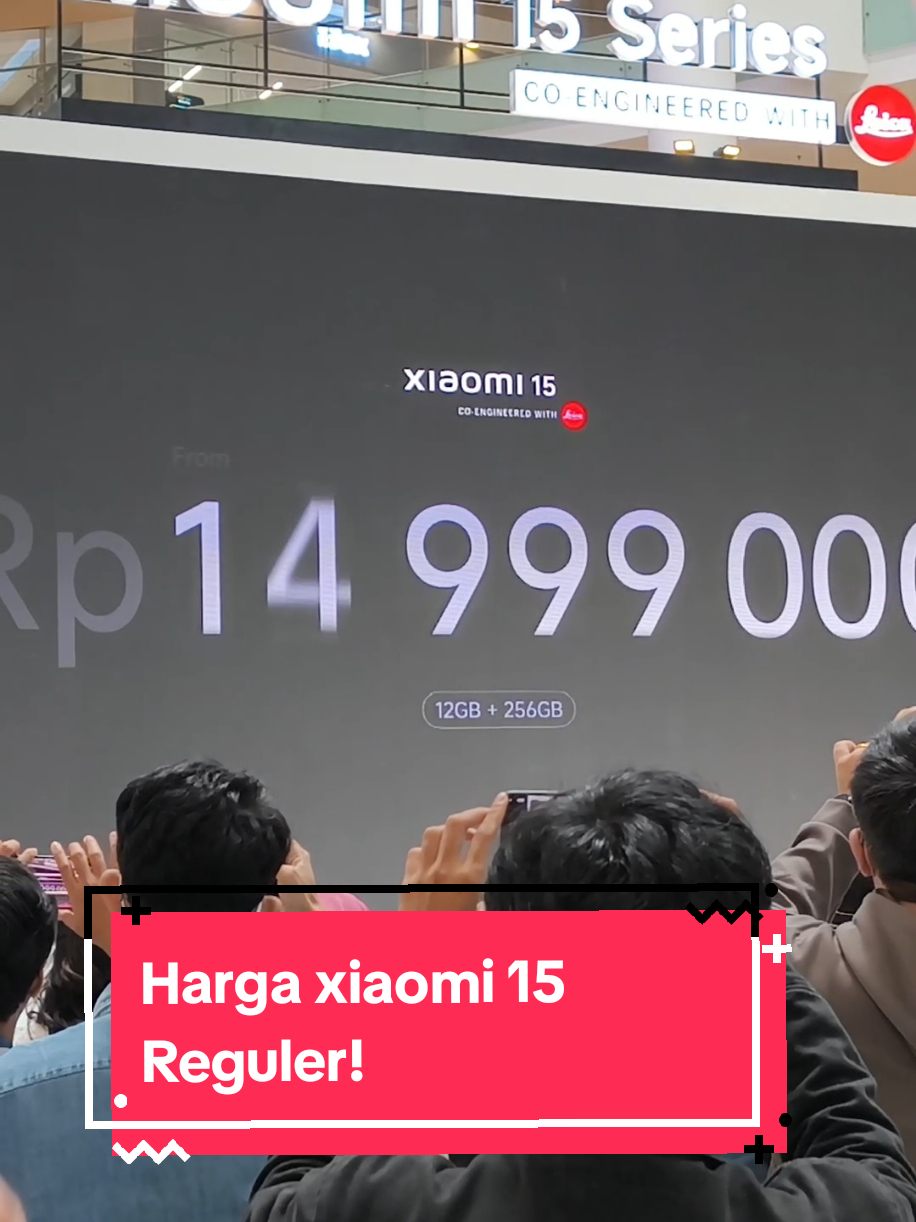 Harga xiaomi 15 reguler! #xiaomi15 #kelastekno #antigaptek #serunyaditiktok 