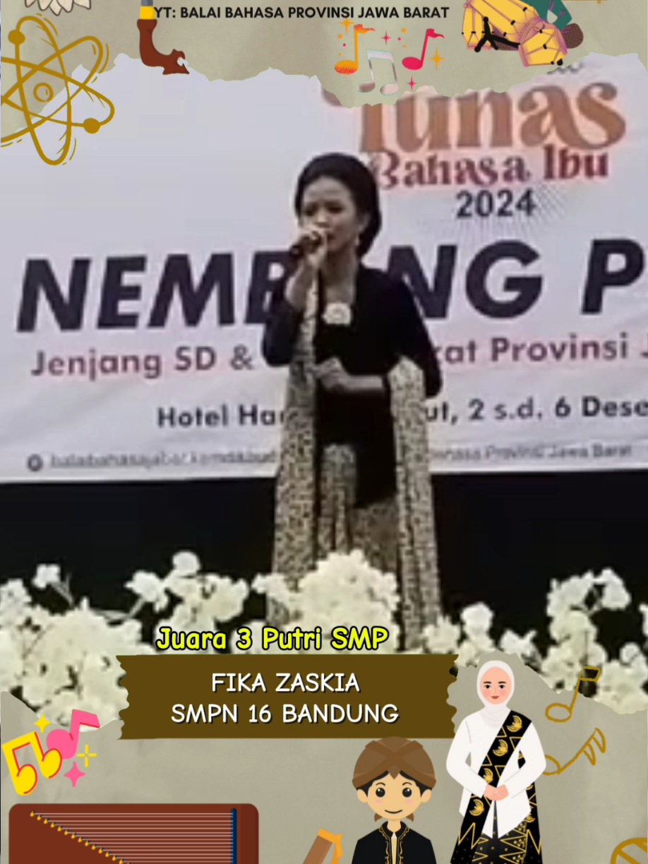 Membalas @yahahahahanabaha FIKA ZASKIA SMPN 16 BANDUNG  Juara 3 Nembang Pupuh Putri SMP source yt : Balai Bahasa Provinsi Jawa Barat FTBI se Jawa Barat Festival Tunas Bahasa Ibu 2024 #festivaltunasbahasaibu #festivaltunasbahasaibunasional #ftbi2024 #ftbi #pupuhsunda #jawabarat #budayajawabarat #budayasunda #nembangpupuh #pupuhsunda #budayajawabarat #sunda #sundakuningan #urangsunda  #sundapride #jawabaratpride🔥 #jawabarat #sukabumi #sukabumijawabarat  #sukabumihits #sukabumiexplore #bandung #kuninganjawabarat #karawang  #ciamisjawabarat #garutjawabarat #tasikmalaya #sumedangjawabarat #cirebonpride #bogorhits #cianjurjawabarat #gragevevo 