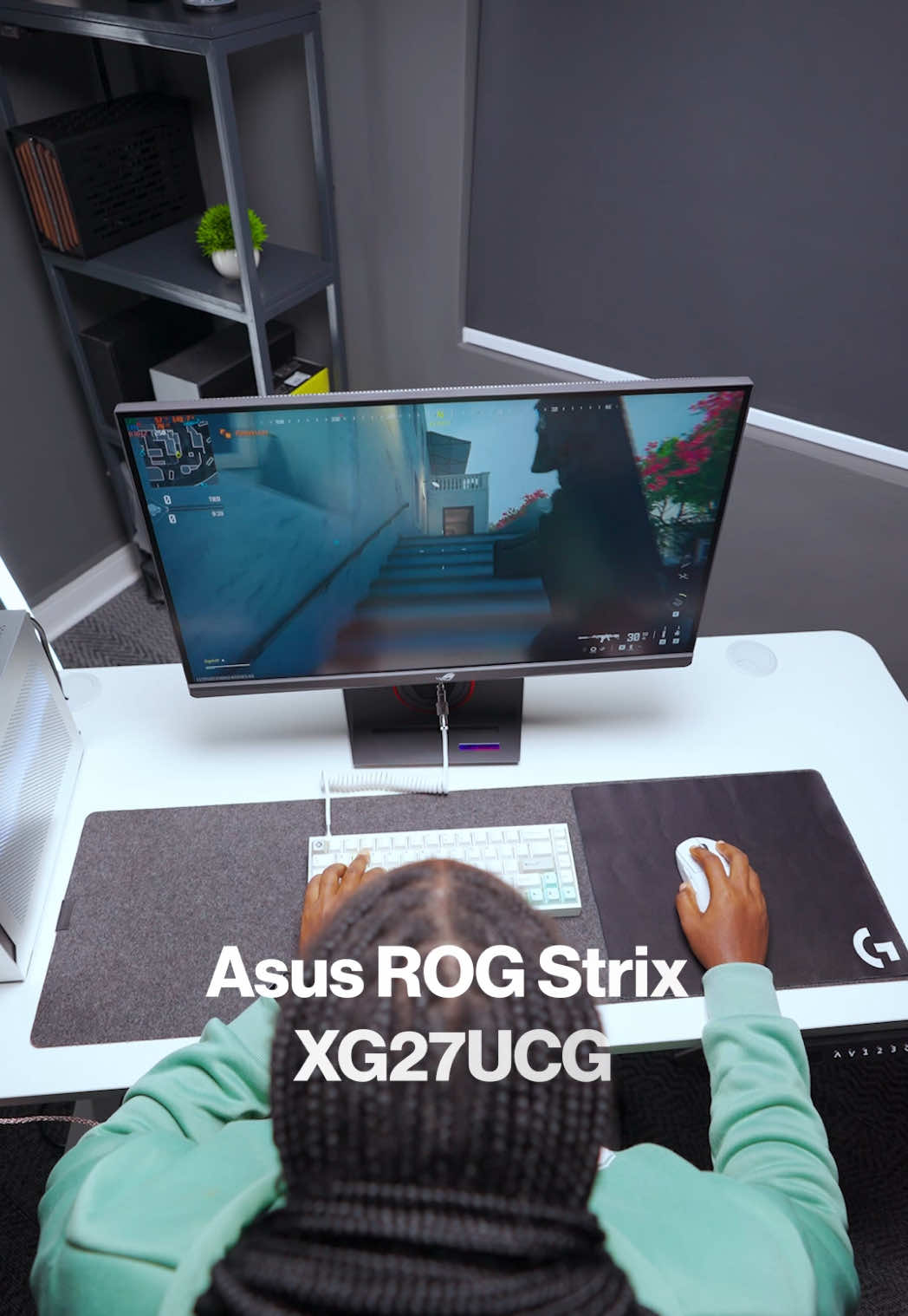 Here are the top 3 reasons I love the Asus XG27UCG; It’s a 27 inch 4K monitor with a refresh rate of 160 Hz but you can easily switch to an insane 320 Hz at 1080p for those twitchy FPS games. Next, is the fact that this monitor offers a ton of value at a reasonable price. I mean, while it’s not an OLED panel, texts look so crisp and it is colour accurate. Finally, I’ve got a really small desk and I love the fact that it takes up little to no space with its monitor stand. #ASUSSeetheunseen #Rog #gamingmonitor #gaming #fyp #fy #monitors #GamingOnTikTok #techtok 