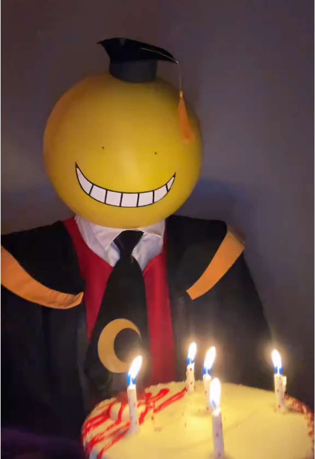 March 13th 🎂 ! Happy Birthday To Me! 🐙🎂 ! I love all of you deeply let’s all have some cake! 🎂 #assassinationclassroomcosplay #assassinationclassroom潮田渚 #assasinationclasrooom #korosenseicosplay #class3e #fyp #foryoupage #animetiktok #viral #anime #tiktok #animefyp #korosensei #birthday #march13 #birthdaycake #korosenseibirthday #zxybca 