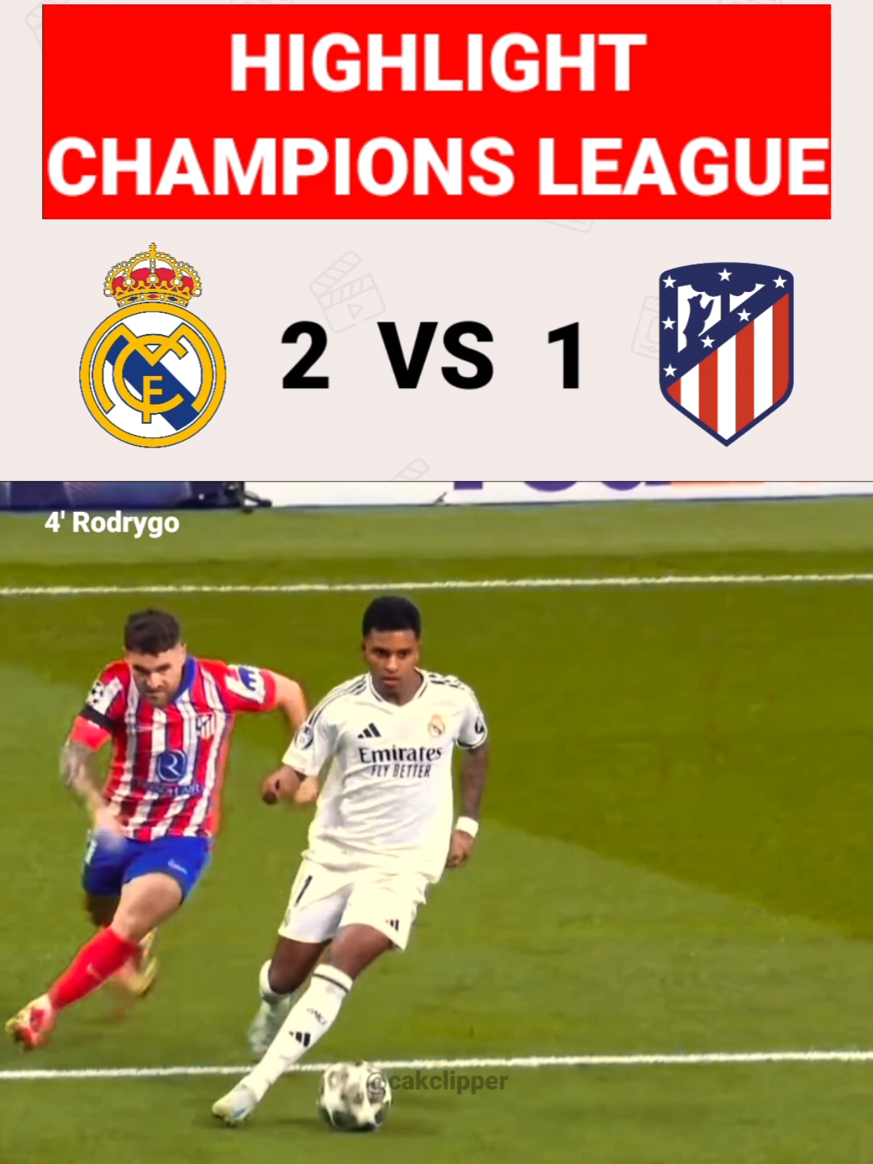 HIGHLIGHT REAL MADRID VS ATLETICO MADRID UCL 2025 Source: beIN SPORTS #realmadrid #highlights #highlightbola #highlightfootball #ucl #championsleague #atleticomadrid #vinicius #rodrygo #julianalvarez #álvarez #griezmann #mbappe #kylianmbappe #highlightrealmadrid 