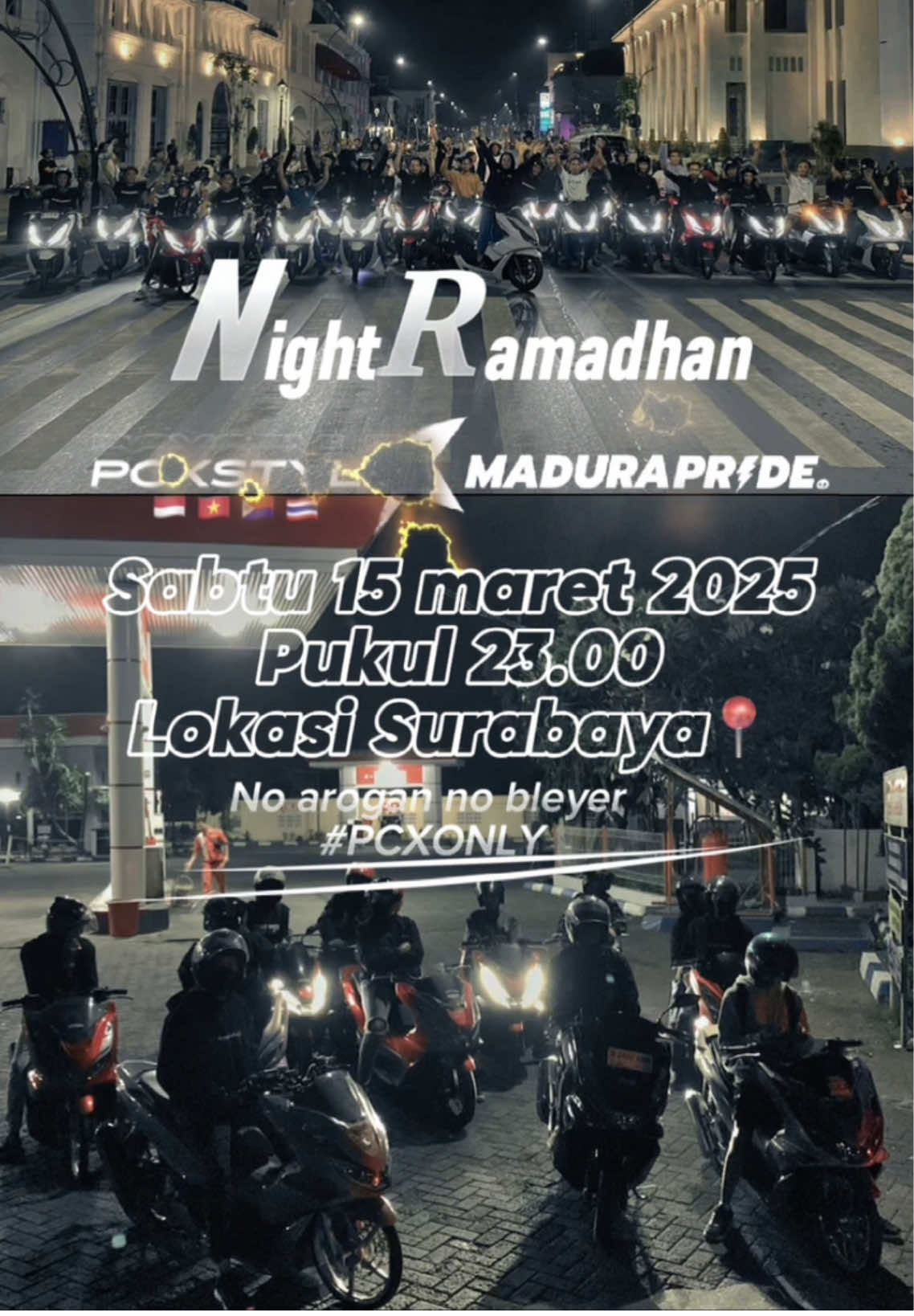 Tiba tiba Nr🤩 yok ramaikan 🙌🏻 #pcx #pcx160ล้อ17แต่งสวย #pcx150ล้อ17แต่งสวย #pcxstyle #madurapride #pcxmodifikasi #bigmatic #xzyabc #fyp 