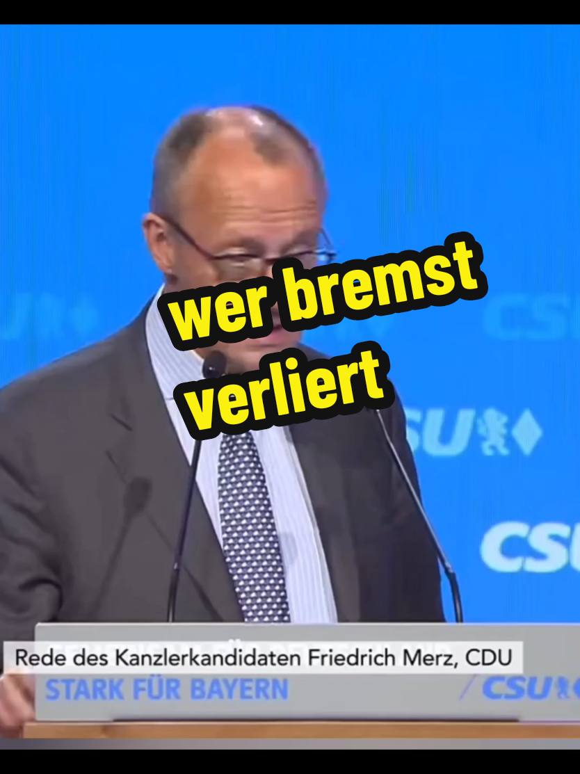 Wer bremst verliert, so das aktuelle Motto von Fritz ... Die notwendigen 