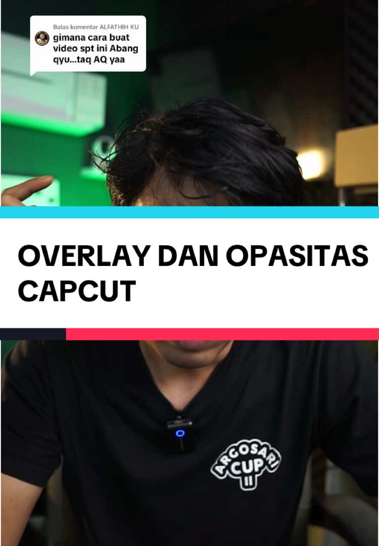 Membalas @ALFATHIH KU Cara membuat video overlay di capcut