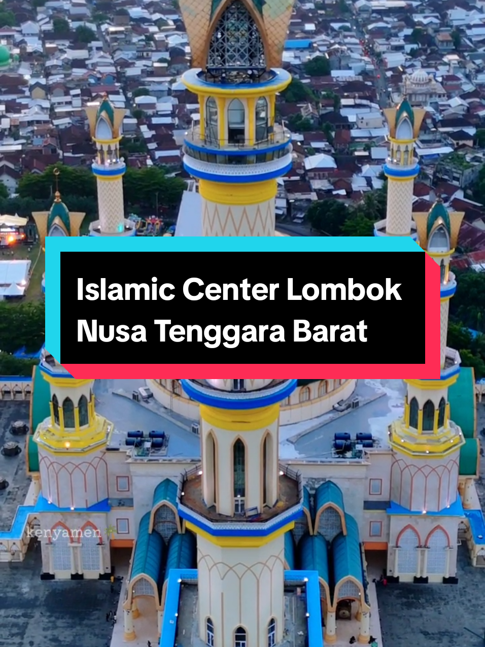 Islamic Center Lombok menjelang berbuka puasa  #islamiccenterlombok #islamicenterntb #kenyamen🌴 #djimini4pro #mini4pro #lomboktiktok_fyp #lombokvirall🌴🌴 #lombokviral #lombok #mataram #mataramlombok