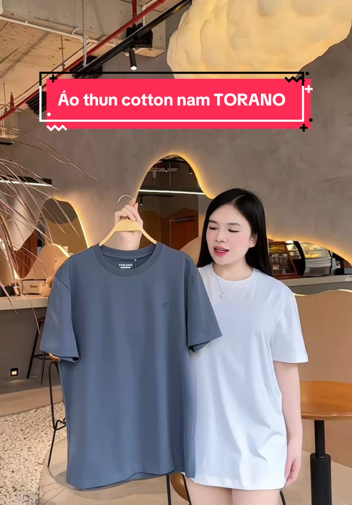 Áo thun cotton nam TORANO