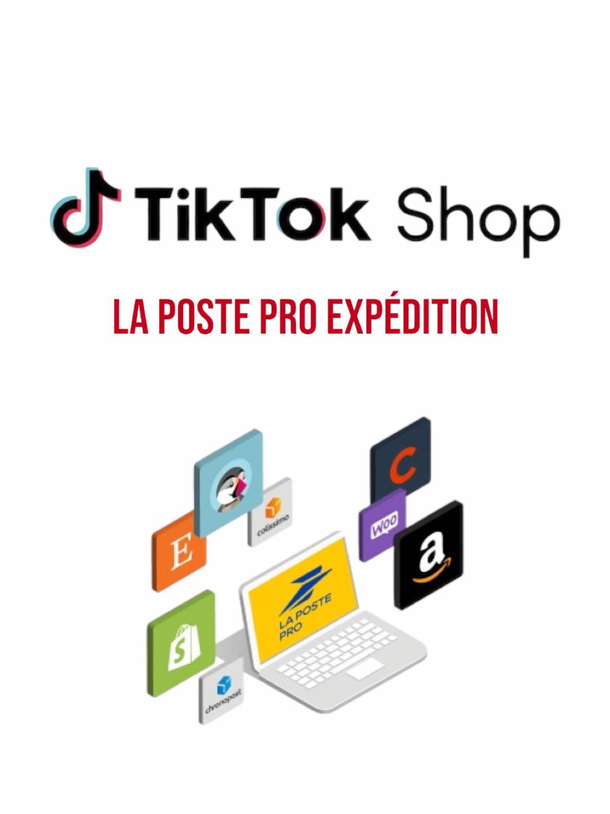 La nouvelle application shopify pour expédier vos colis au meilleur prix 🥇 La poste pro expédition 📦 #tiktokshopfrance 