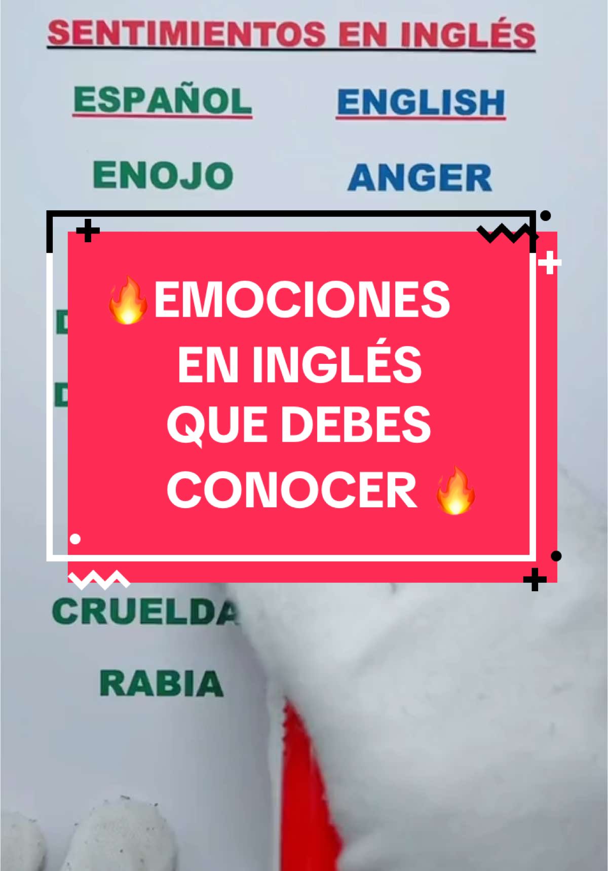 🔥 EMOCIONES EN INGLÉS QUE DEBES CONOCER 🔥 💬 Expresa tus sentimientos con las palabras correctas 🎤 Aprende inglés de forma fácil y rápida 🚀 ¡Memoriza y comparte! #AprendeInglés #Emociones #InglésFácil #aprendoinglescantando #aprendoinglescantando6191 