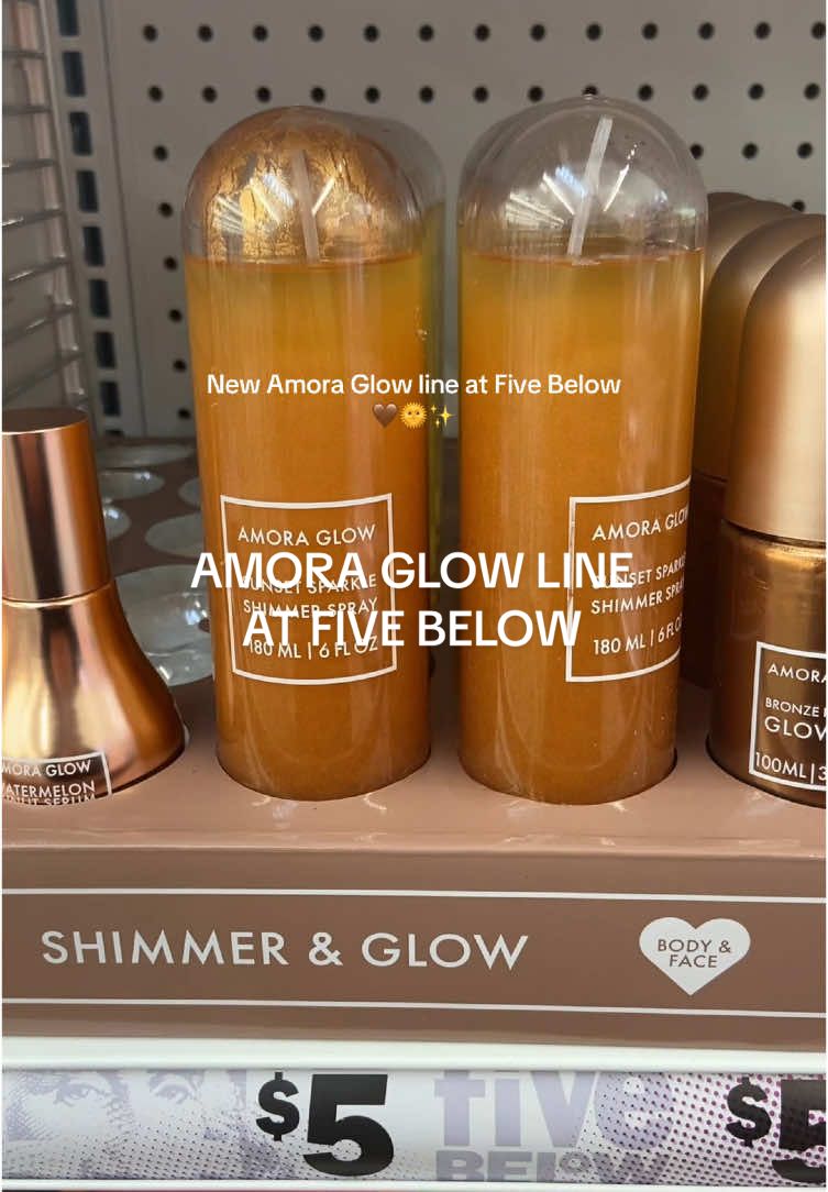 looks like some familiar high end products 👀 love me a good dupe !! @Five Below #amoraglow #fivebelowfinds #fivebelow #dupe #summerskincare 