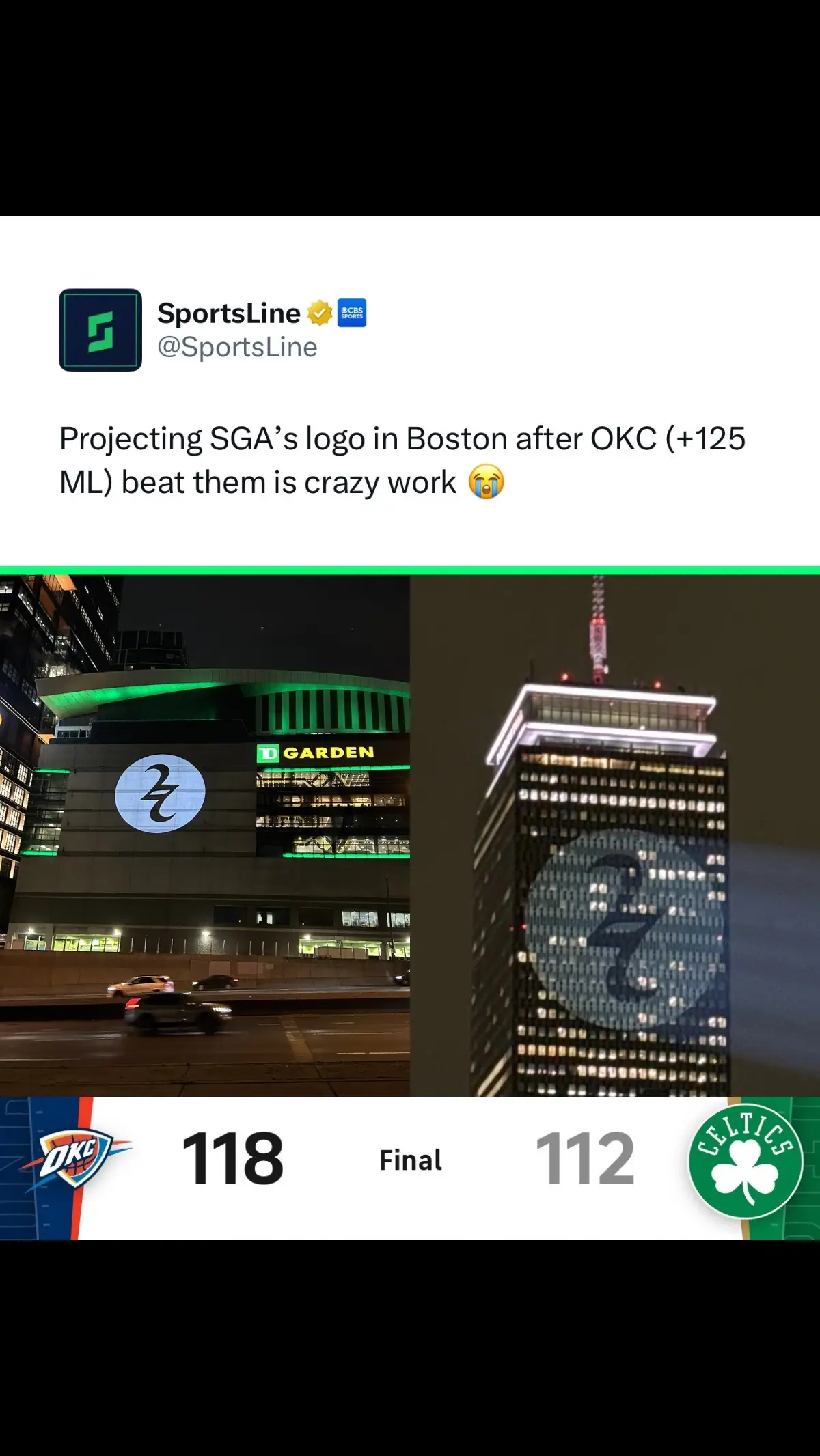 #sga #okcthunder #celtics #NBA #nbamemes 