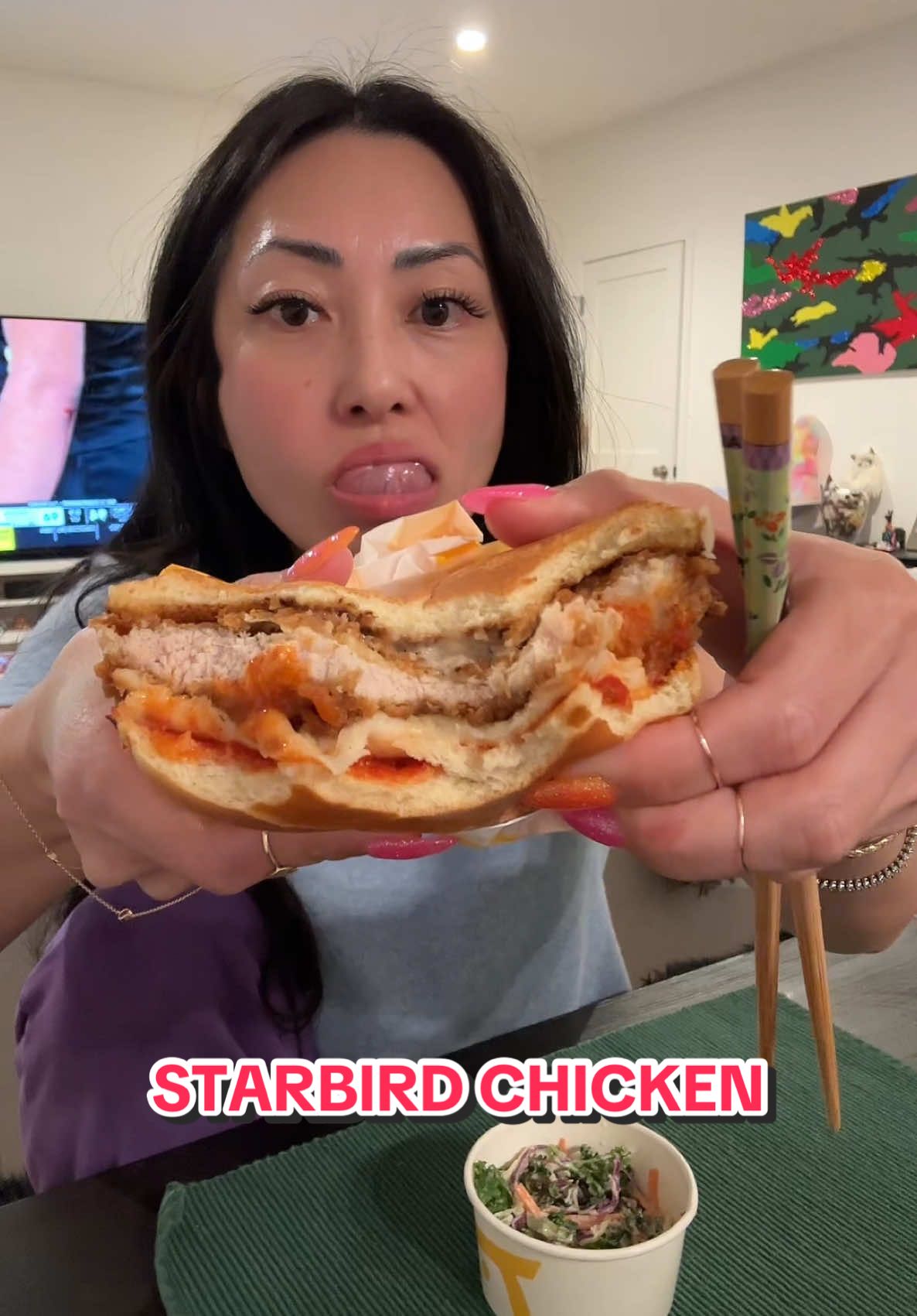 @Starbird Chicken so good #pigletventures 