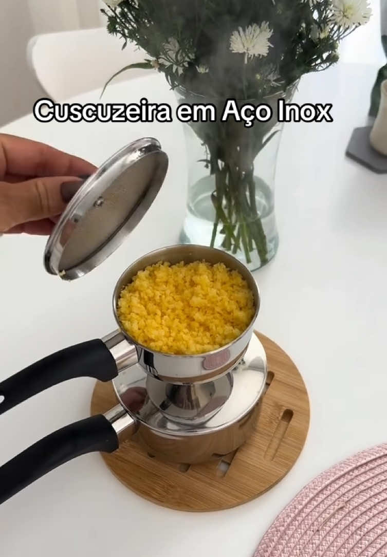 🚨Quer o link? Comente “QUERO” que vou te enviar - Produto 35 nos Destaques 🔗 Link da coleção na Bio  Cuscuzeira em Aço Inox  #achadinhos #promoções #inox #cuscuz #shopee #dicasparacasa #descontos #promo #ofertas #casa #cozinha #quarto #banheiro #compras #cupons #brasil #produtos #linkinbio 