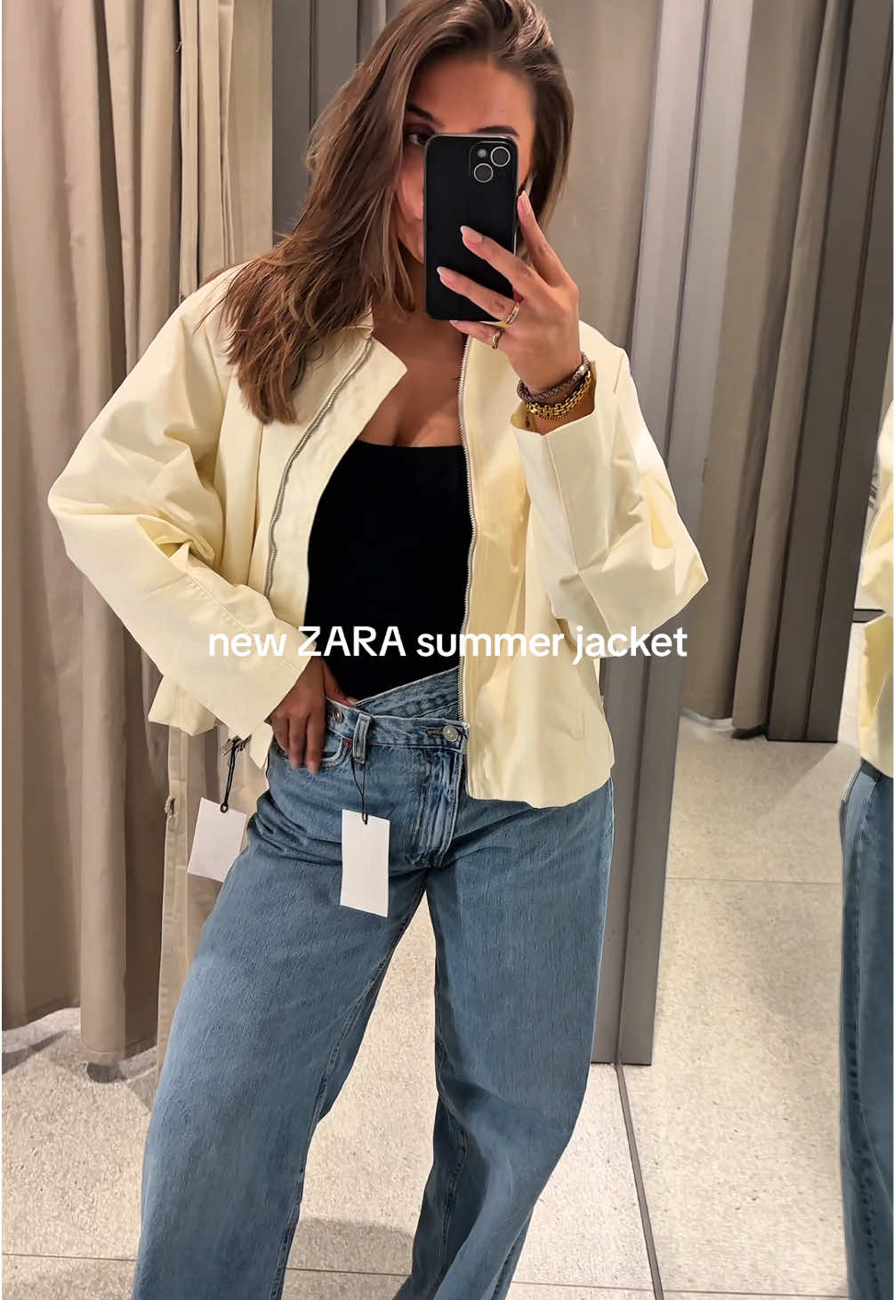 new ZARA summer jacket 😍😍#zara #outfitideas #jacket #fyp 