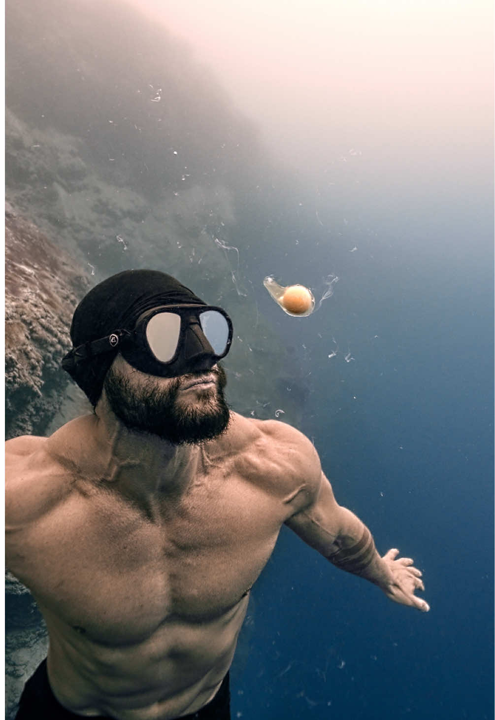 Protein. 🔱  #Freediving #poseidon #aquaman #viral