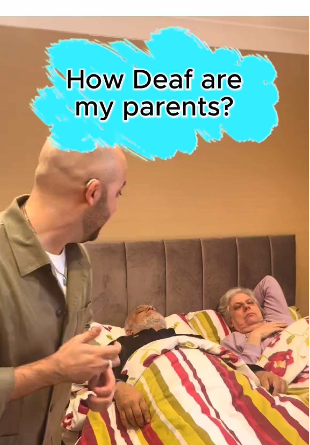 Stone deaf, it seems! 😂😅 #ComedyPrank #ComedyReel #ComedyParents #ParentPrank #GayTikTok #DadMom #FYP #viral #creatorsearchinsights 