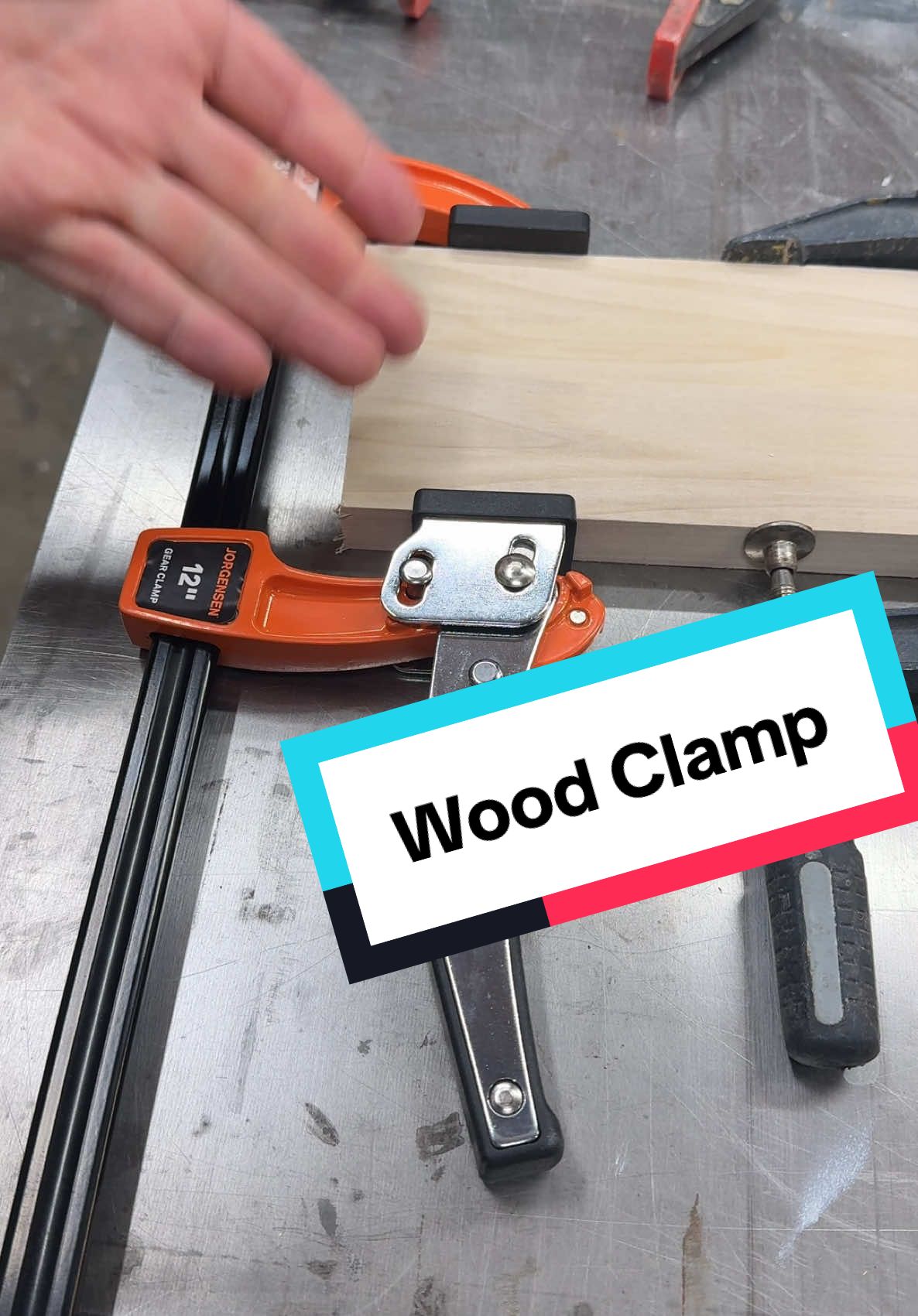 A great clamp. #clamp #woodwork #woodworking #woodshop 