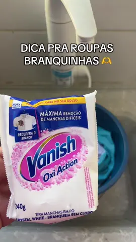 SABIAM DESSA? 🫶 #dicadonadecasa #dicas #dica #dicasdolar #vanish #donadecasa #lavandoroupas 