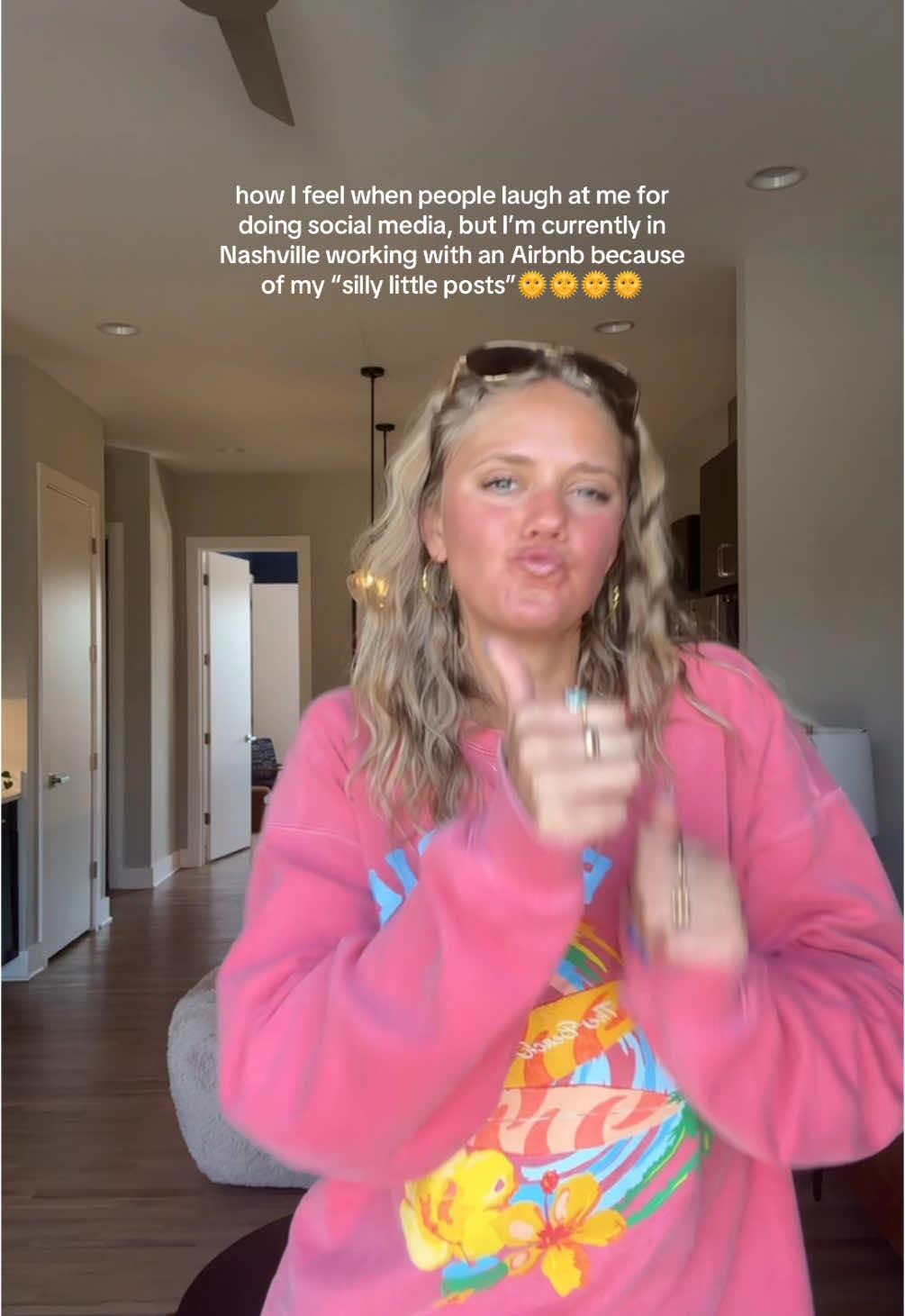 so so thankful and can’t believe this is part of my job!!!😭😭  #contentcreator #airbnb #nashville #foryou 