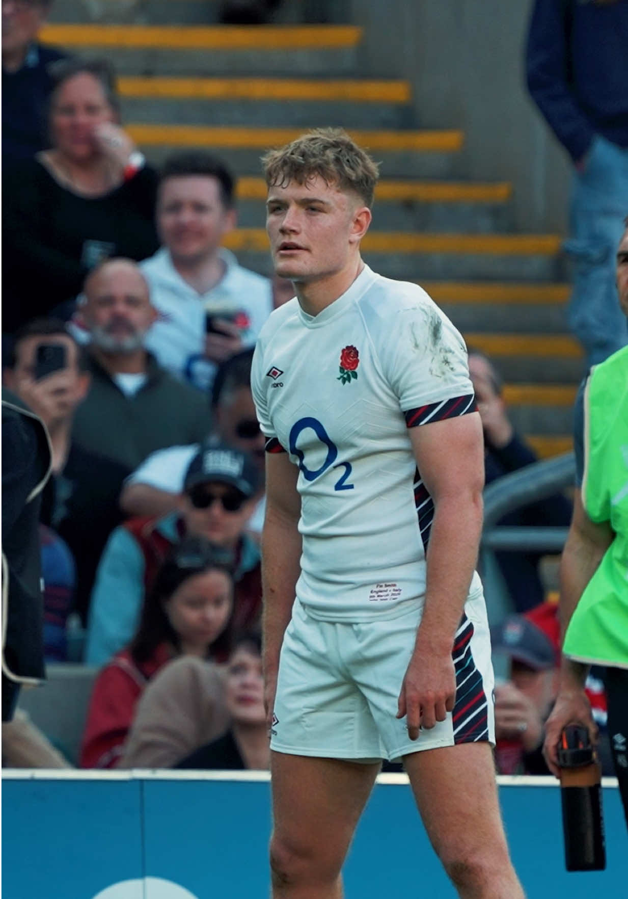 Fin Smith locked in 🔒 🏉  Filmed for Six Nations, England vs Italy 🎥 #EnglandRugby #FinnSmith #SixNationsRugby #SportsVideography 