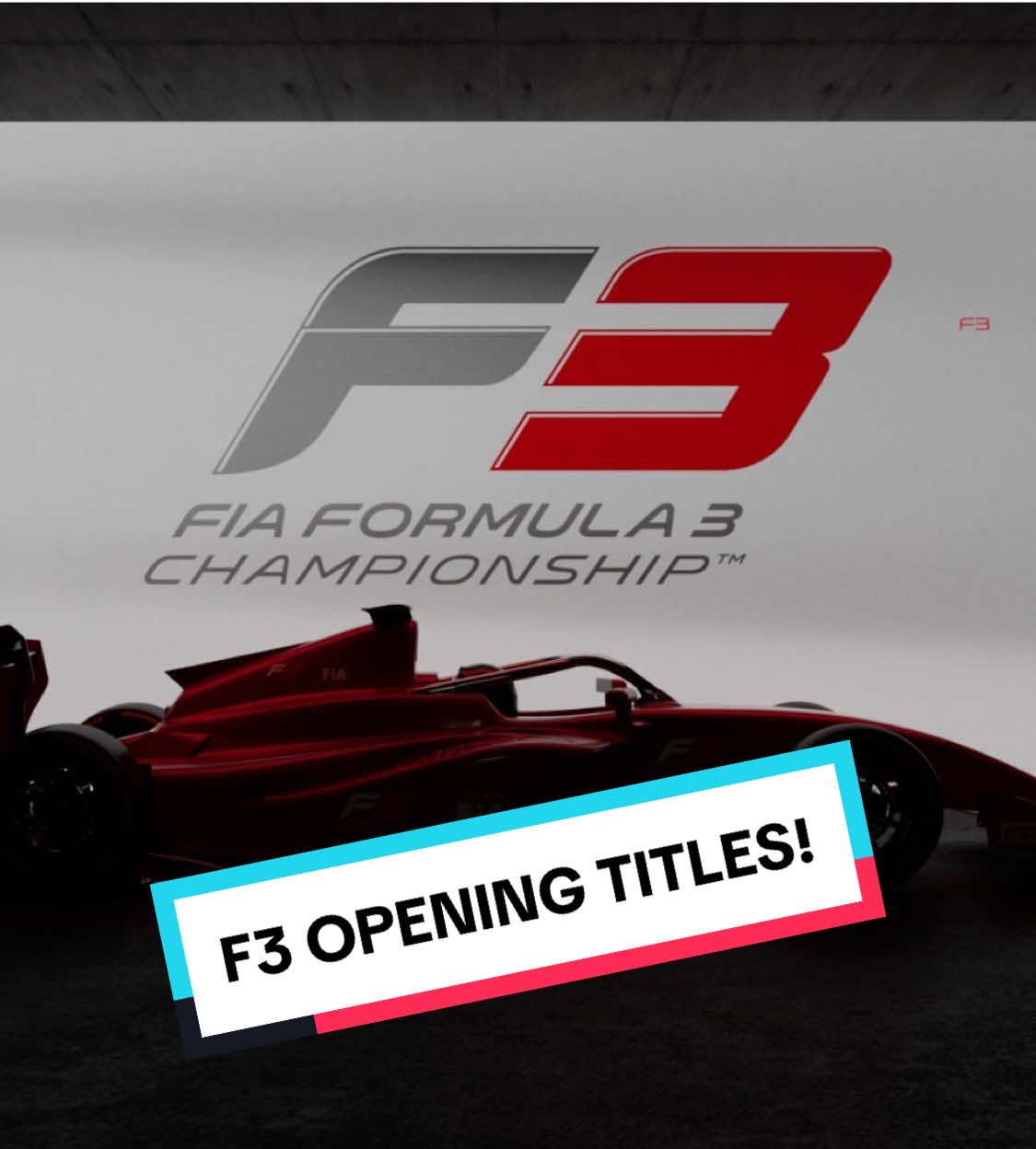 it’s showtime! 🎬 #formula3 #roadtof1 #ausgp #Motorsport 