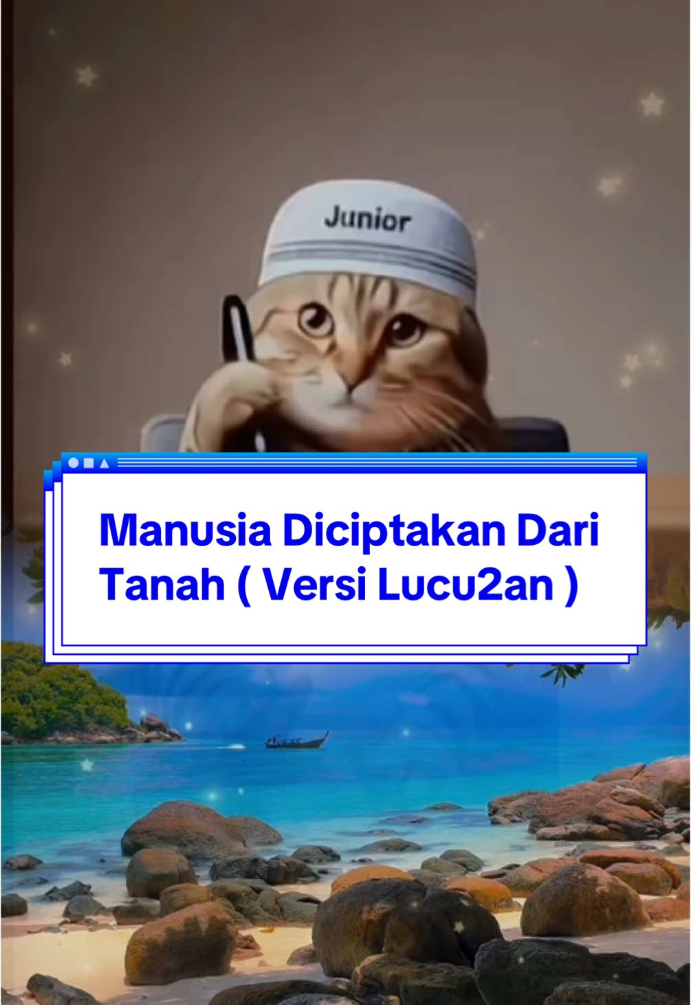 Manusia diciptakan dari tanah (versi lucu2an ) #dakwahpendek #ramadhan #hijrahku #dakwah #allahmahabaik #nasehatislami #rindurasulullah #hijrah #haji #motivasihidup #katabijak #penyejukhati #trendingreels #trendingvideo #viralvideos #viraltiktok #lucu #ngakak #CapCut 