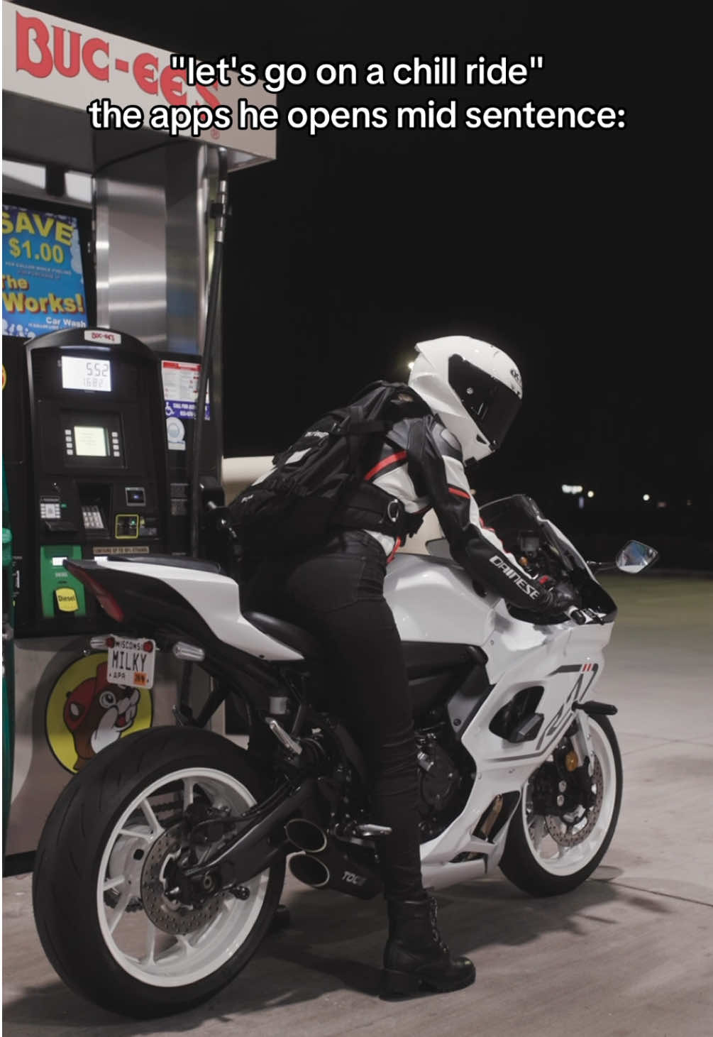 I’ll see myself home 😅 #motorcyclegirl #bikerchick #biker #fyp #bikelife #sportbike #bikertok #2wheels 