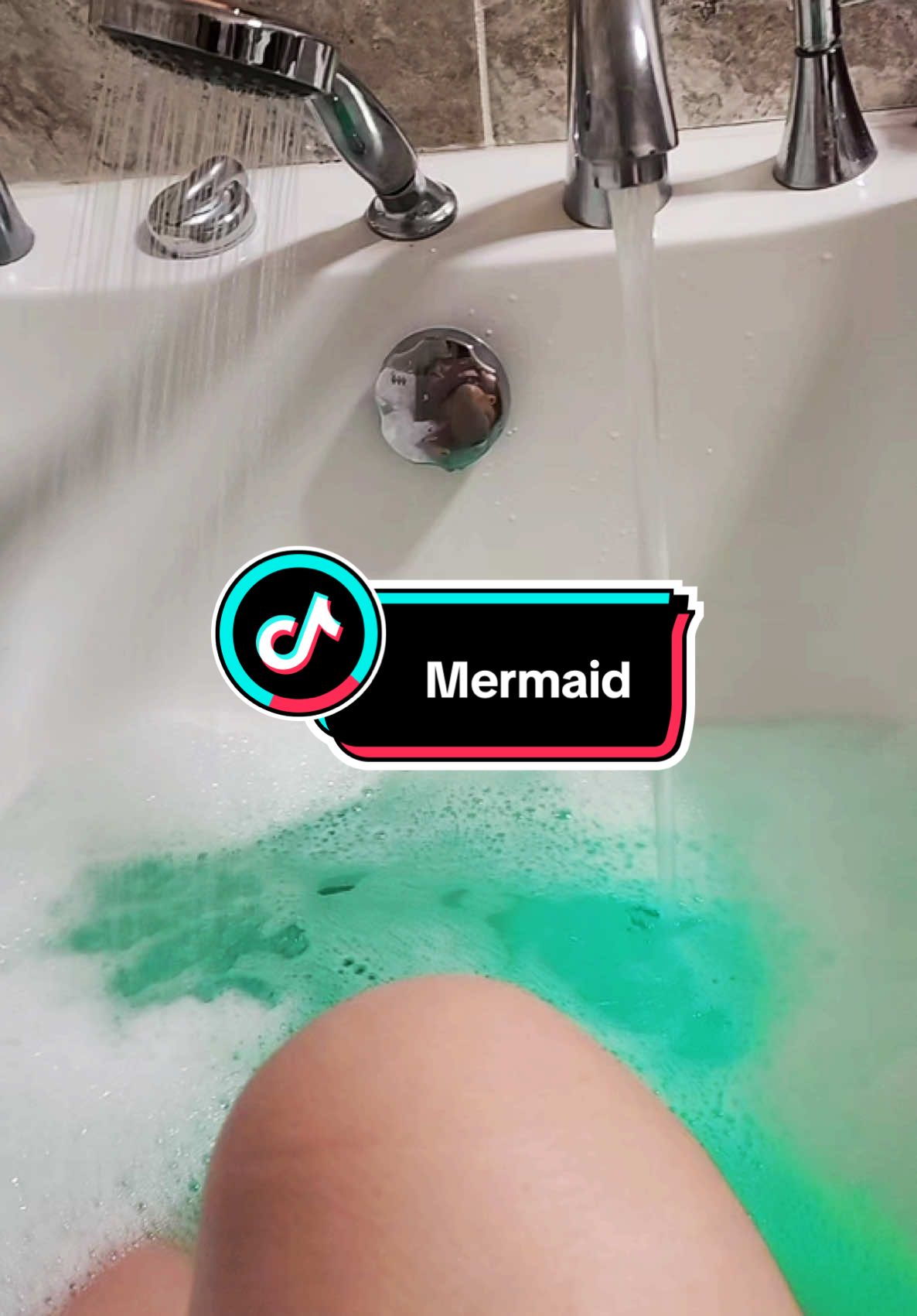 Just a little more water…#jacuzzi #mermaid #fyp #SelfCare #granite #bathtubs 