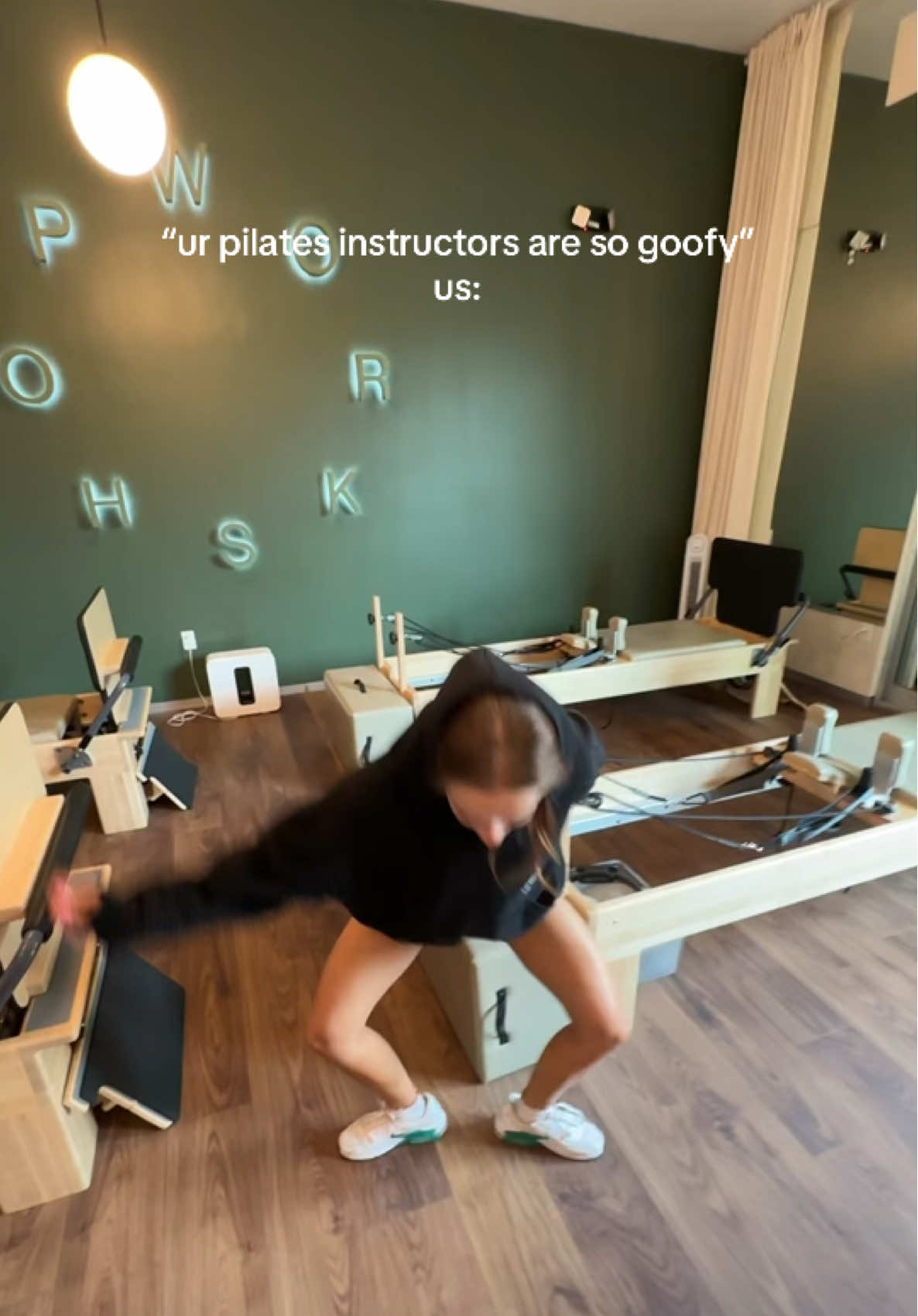 gotta stay goofy🌭 @mk @grace gabrielle kampen  #pilates #pilatesworkout #funny 