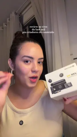 dica para criadores de conteúdo que querem investir em um microfone lark m2