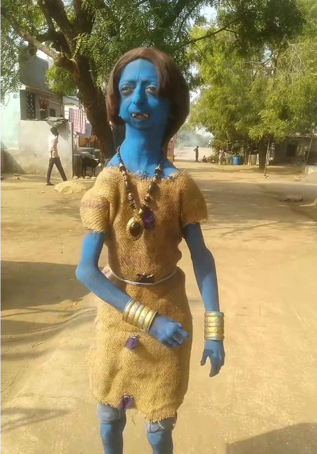 why is papa Smurf so tuff 🥶❄️ #fyp #skull #viral #indian 