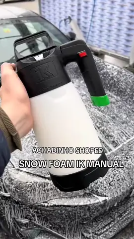 Snow Foam IK Manual TOP!! #snowfoam #limpeza #limpezaautomotiva #satisfatorio #espuma #detailer #novo #conceito #detailing 
