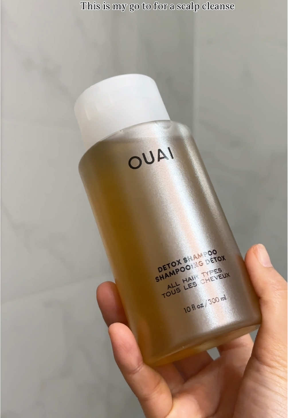 Is your hair greasy, full of buildup, or feeling itchy? Same—and that’s why I swear by @THE OUAI Detox Shampoo. It gives my scalp a deep cleanse, removing oil, product residue, and hard water buildup. My hair feels so fresh, light, and clean after every wash! Total reset mode. ✨ #OUAi #detoxshampoo #hairrefresh 