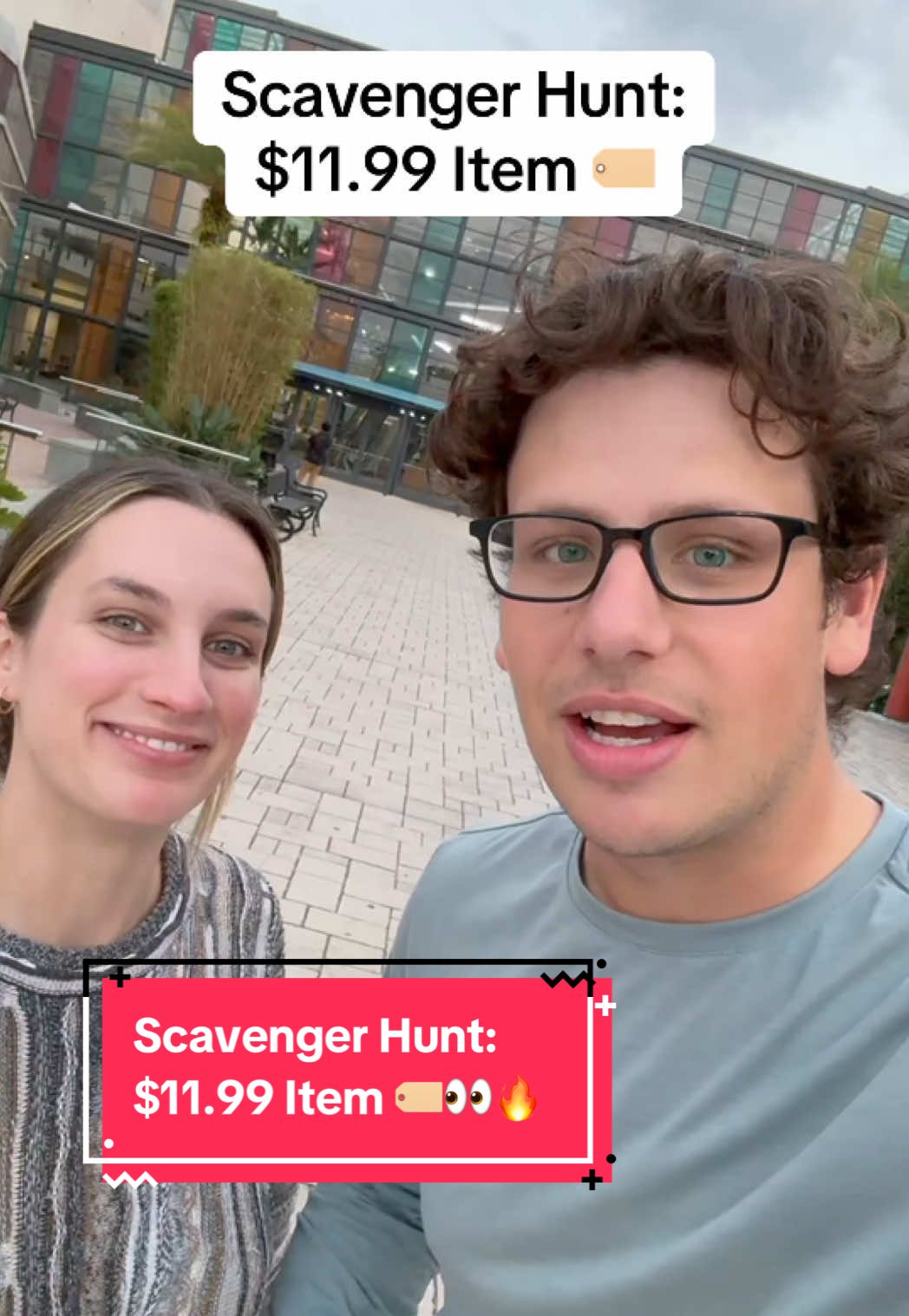 The closest finish we’ve EVER had…👀🫨🔥 #scavengerhunt #mall #challenge #couple 