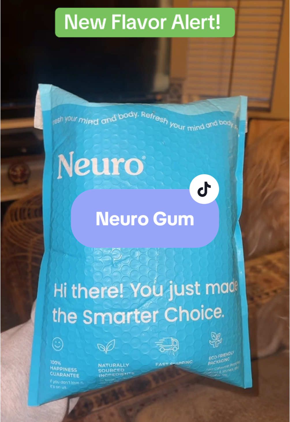 Running low on energy? You NEED this gum #neurogum #neurogumnewflavors #energy #adhd #health #wellness #wakeup #caffeinication 