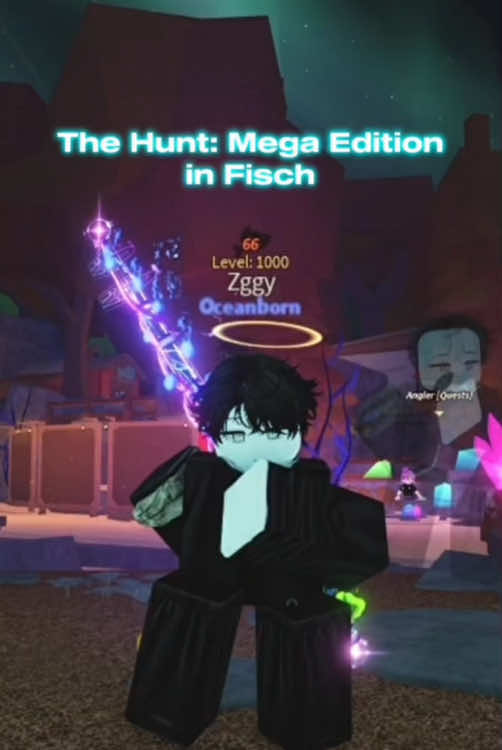 The Hunt: Mega Edition in Fisch. #fisch #fischroblox #roblox #robloxfyp #thehunt2025 