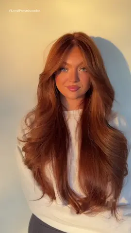 My top tips for formulating reds and coppers: @L’Oréal Professionnel  1. Gold is your friend. I used to think adding an N into my root formula would combat a hot root. GOLD is actually what you want to add to balance out that formula, keep it from browning out and adding a beautiful reflection.  2. You usually don’t need straight RED. Remember your clients natural underlying pigment. You should be incorporating that into your formula and using it to your advantage. When I’m formulating a copper, if I’ve ever added straight red, it’s looked artificial and it washes out weird.  3. Don’t be afraid to pre lighten the hair. When I brought Ally from the dark copper to this strawberry blonde, I did a full bleach out (off her roots) to lift out all that color and get the most even tone.  I have screwed up Ally’s formula more times than I could count! If you scroll back to our old videos she has a hot root (LOL). Don’t be afraid to mess up, it’s how you learn! Finding a client or a friend like Ally who lets you play around with their hair and get creative is one of the best assets you can have as a stylist.  Drop your red/copper questions below!  #cowgirlcopper #copperhair #redhead #strawberryblonde #lorealproambassador #lorealpro #lorealinoa