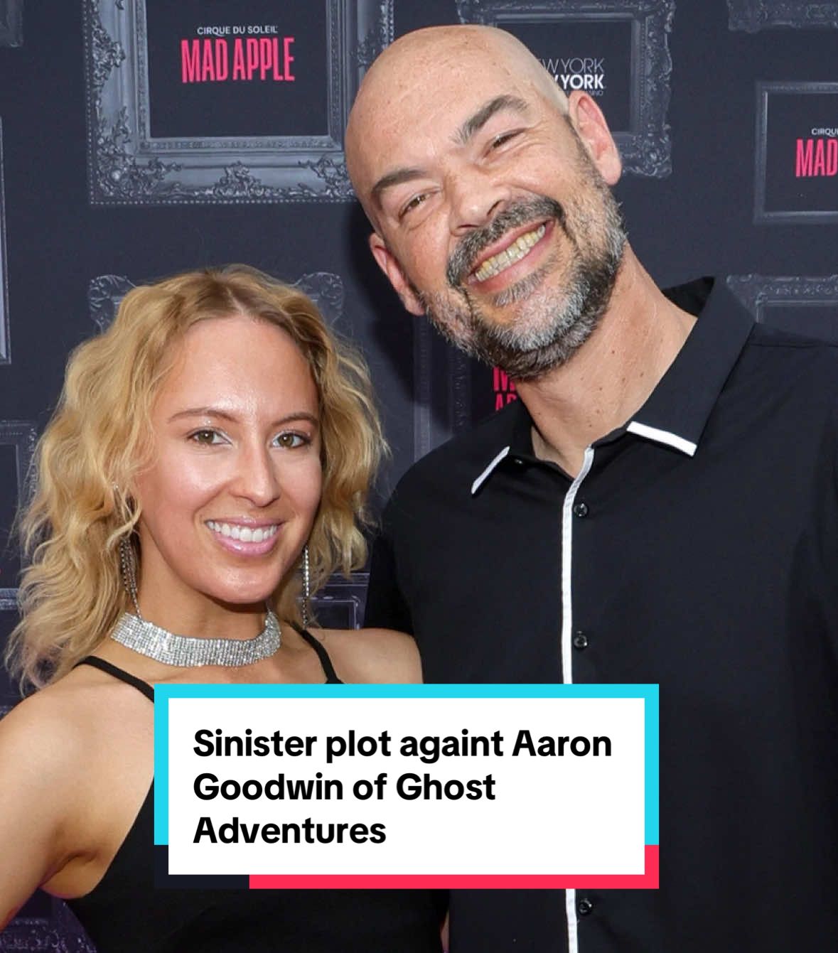 Aaron has since filed for divorce! #truecrime #truecrimetiktok #foryoupage #truecrimetok #storytime #aarongoodwin #zakbagans #ghostadventures