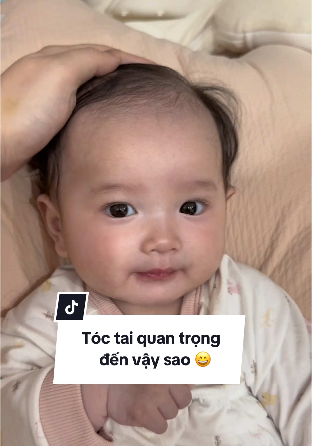 Tóc tai quan trọng đến vậy sao? 😄 #capcut #xuhuong #trending #baby 