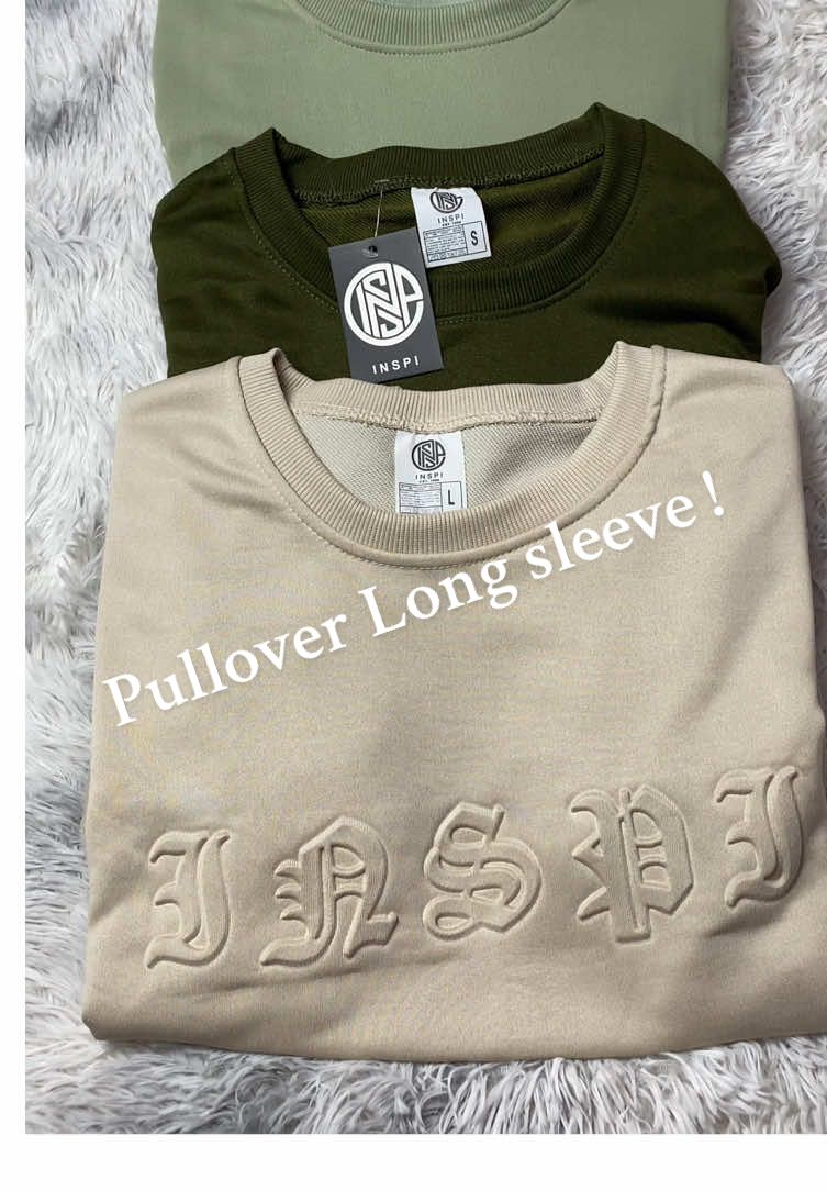 Pull over Long sleeves,Unisex!!#fyp #pulloverlongsleeve #longsleeve #inspi @INSPI 