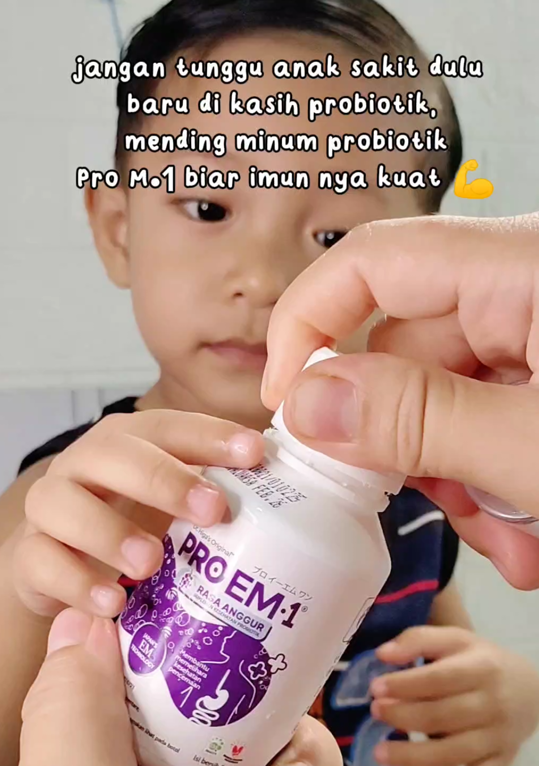 aku dah lupa kek mana rasanya sakit semenjak minum ini hihihi @PROBIOTIK PRO EM1 INDONESIA  #suplemenprobiotik #sahabatproem1 