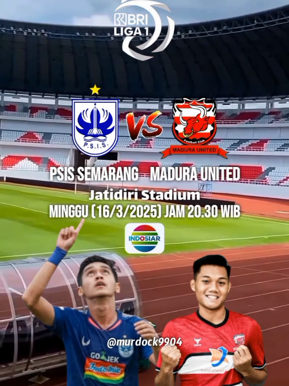 Crucial match! - PSIS Semarang vs Madura United di pekan ke-26 BRI Liga 1 2024/2025 #briliga1 #psissemarang #maduraunited #football #indosiar #tiktokindonesia #fypviralシ 