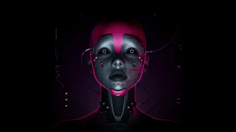 Robot VJ content #robot #vjing #vjloop ##艺术 #beautiful #content