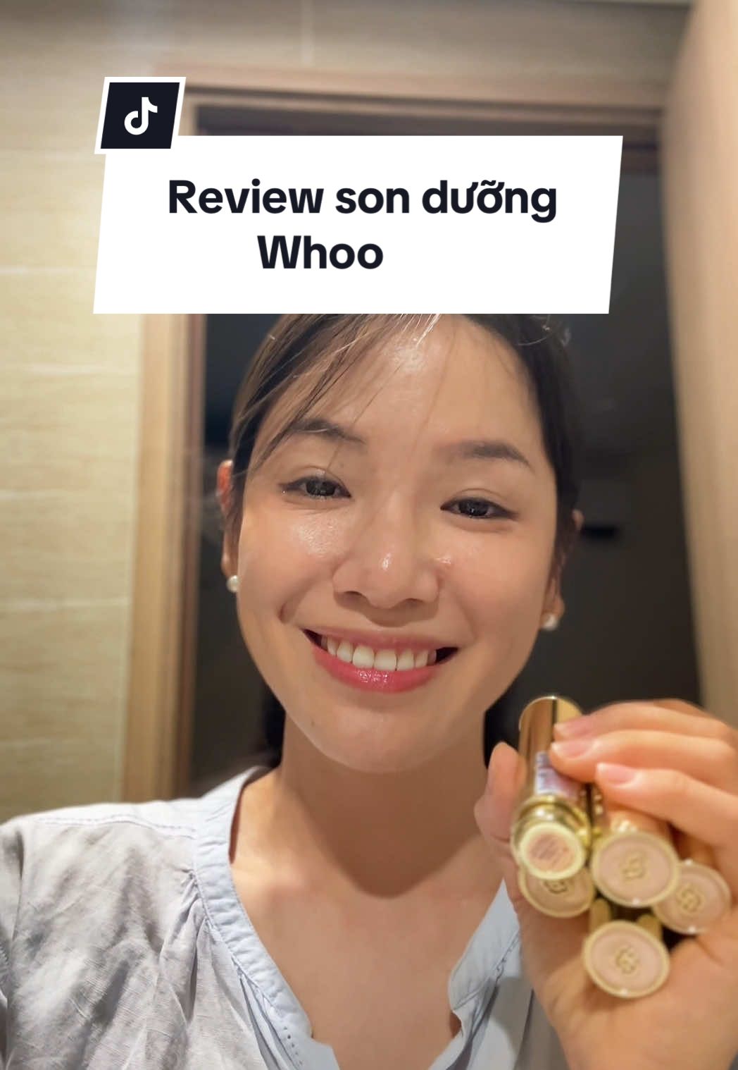 Cây son dưỡng mình yêu thích nhất #whoolipbalm #whoo #sonduongcomau 