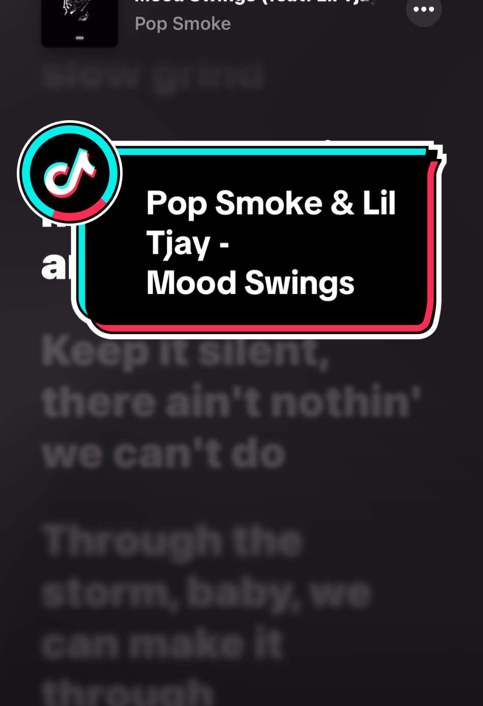 Pop Smoke & Lil Tjay - Mood Swings  @POP SMOKE 💫 @Lil Tjay #fypシ゚ #fyp #trendingvideo #viral_video #tik_tok #fypp #musiclyrics #capcut #fypviralシツ♡ #lyrics_songs #song #songs #creatorsearchinsights 