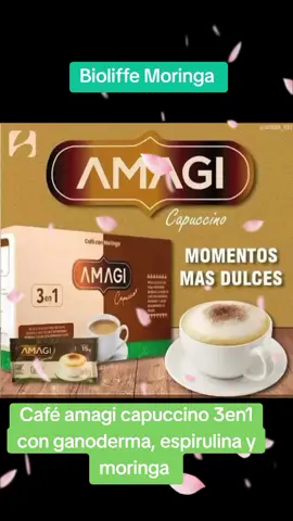 Previene y cuida tu salud con café amagui capuccino #bioliffebolivia 
